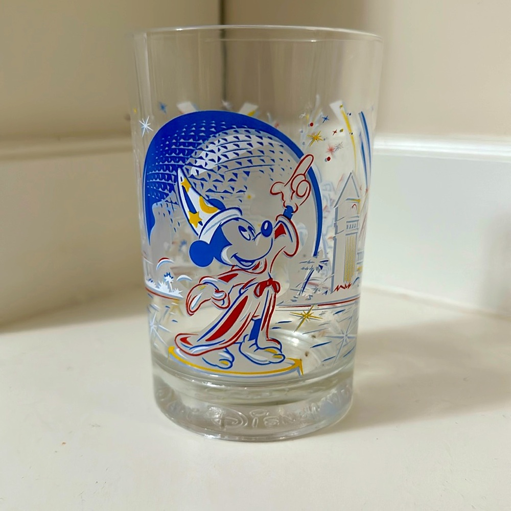 McDonald’s Disney commemorative 25th glass